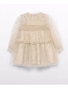 VESTIDO DE TULE E ESTRELAS