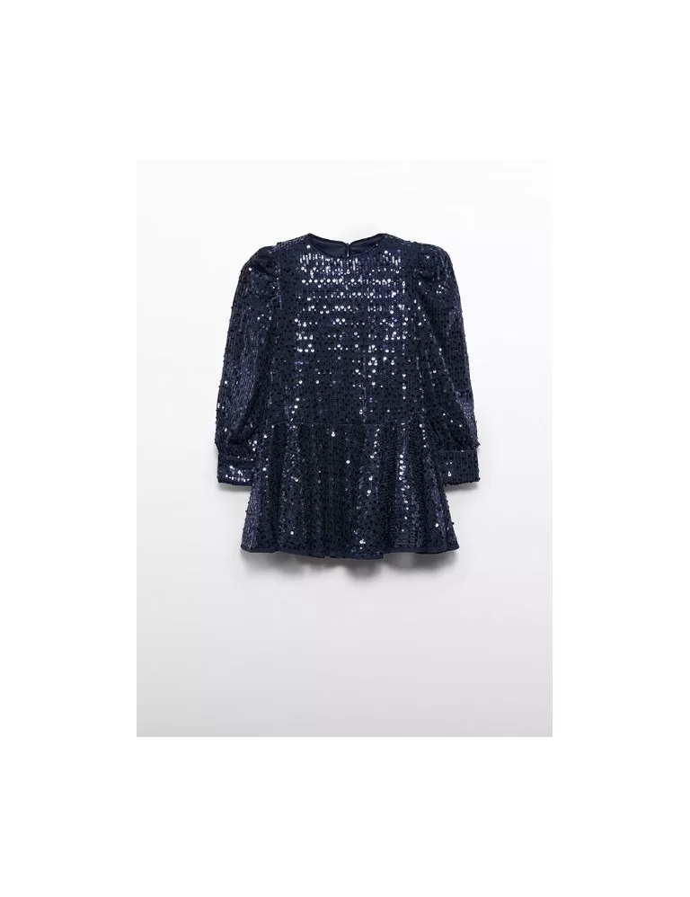VESTIDO C/LANTEJOULAS