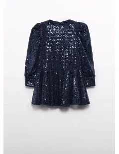 VESTIDO C/LANTEJOULAS