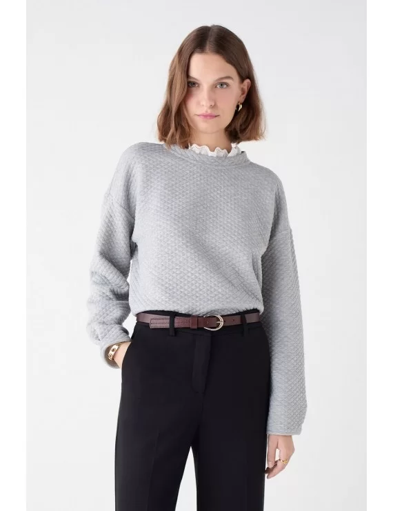 CAMISOLA C/GOLA BORDADA
