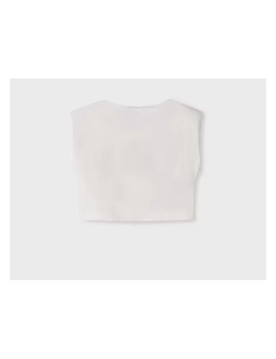 T-SHIRT LAÇO BORDADO