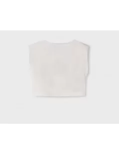 T-SHIRT LAÇO BORDADO