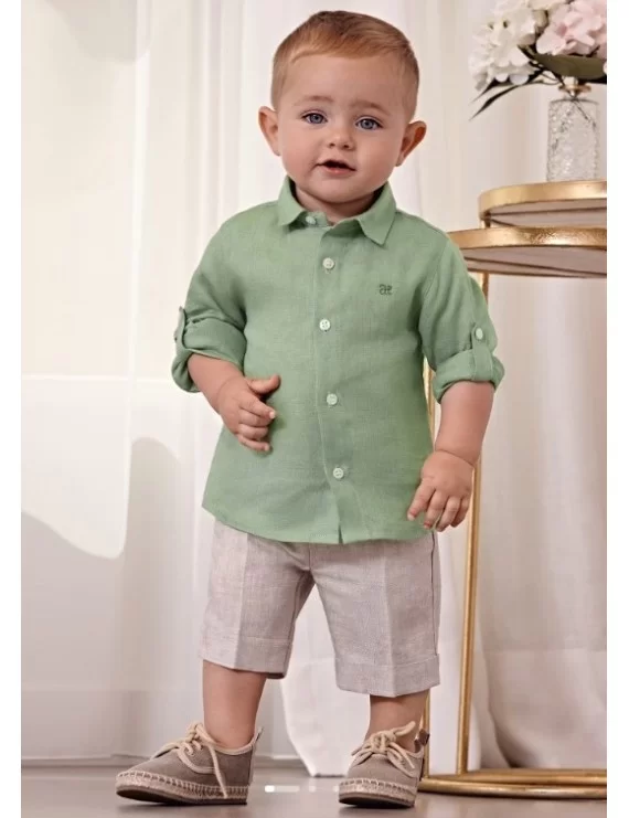 CONJUNTO DE LINHO BEBE