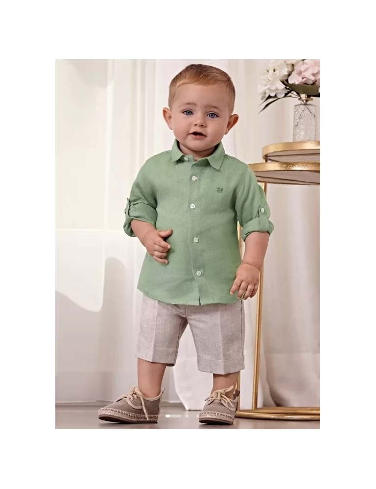 CONJUNTO DE LINHO BEBE