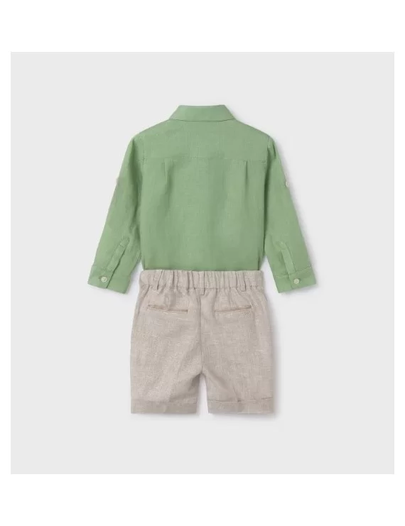 CONJUNTO DE LINHO BEBE