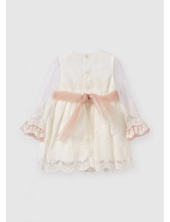 VESTIDO TULE BORDADO