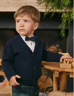 CASACO DE MALHA BEBE