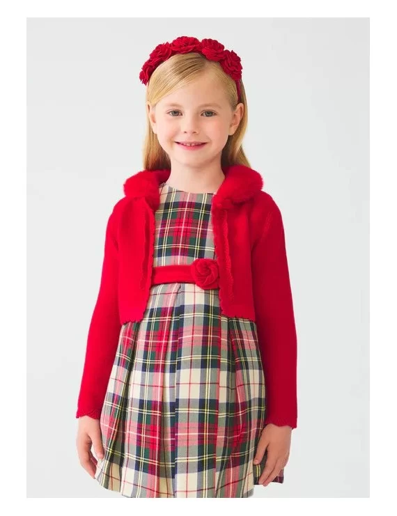 CASACO TRICOT GOLA PÊLO