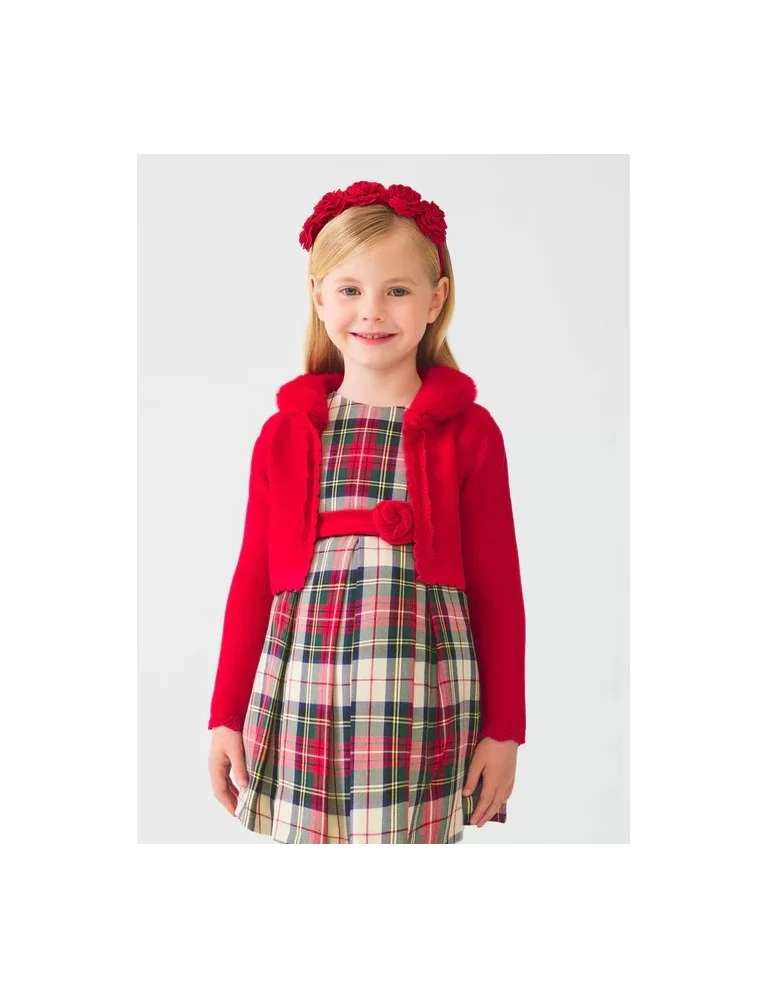 CASACO TRICOT GOLA PÊLO