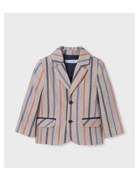 BLAZER DE LINHO RISCAS