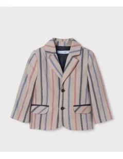 BLAZER DE LINHO RISCAS