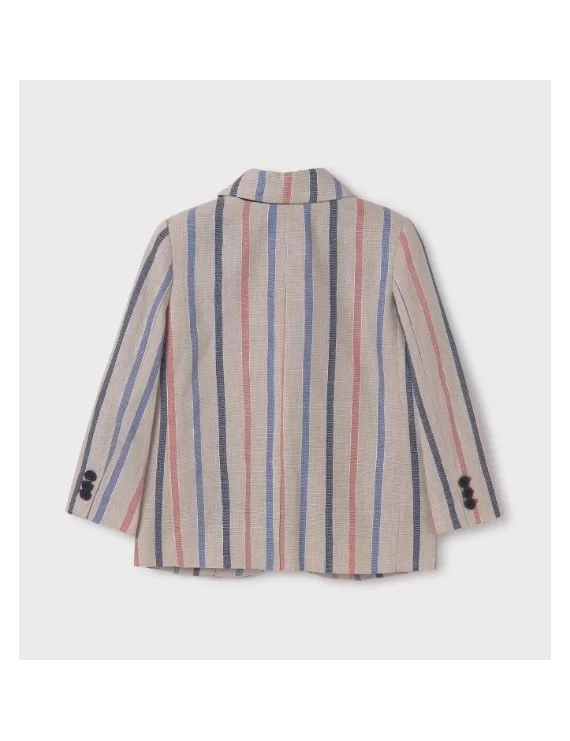 BLAZER DE LINHO RISCAS