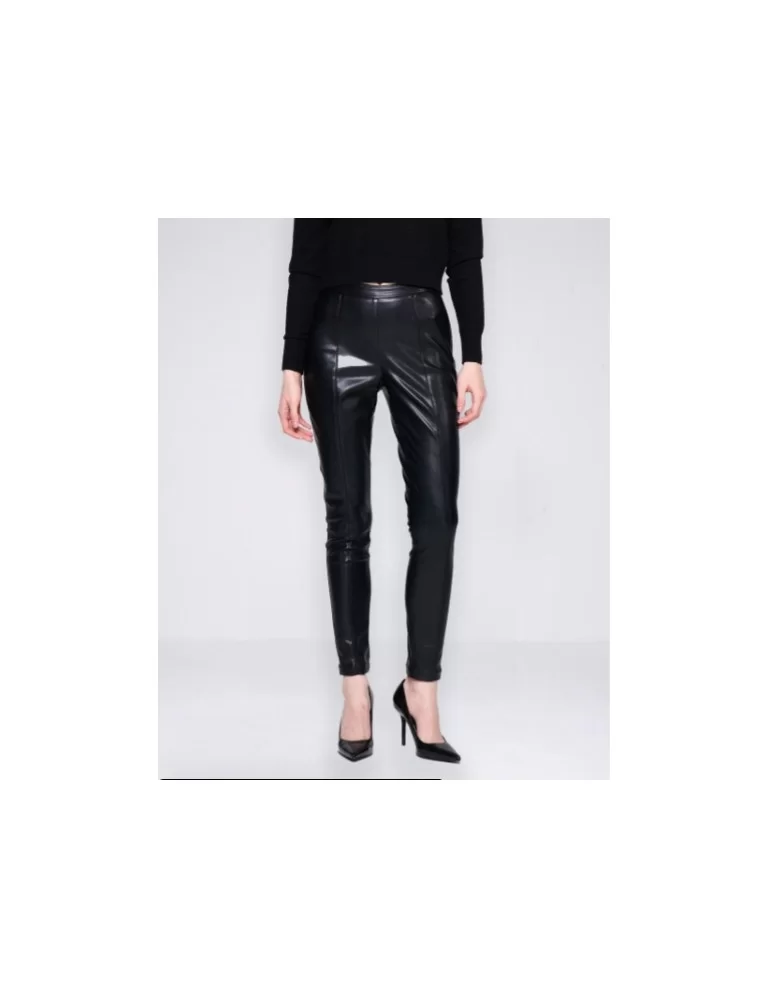 LEGGINGS DE COURO SINTÉTICO