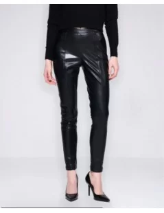LEGGINGS DE COURO SINTÉTICO