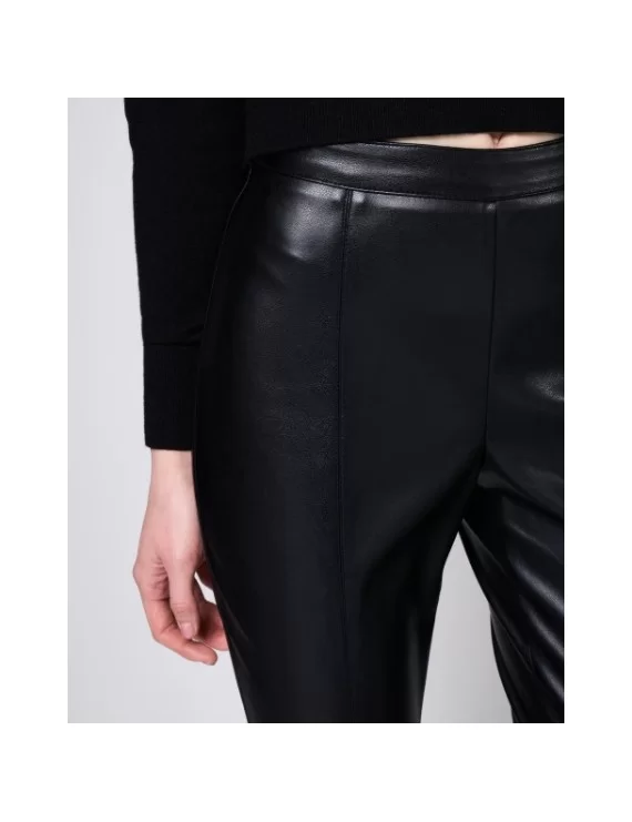 LEGGINGS DE COURO SINTÉTICO