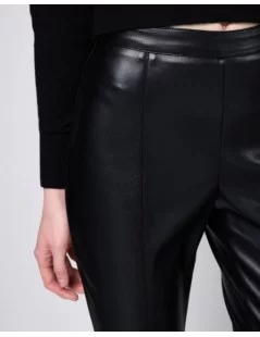 LEGGINGS DE COURO SINTÉTICO