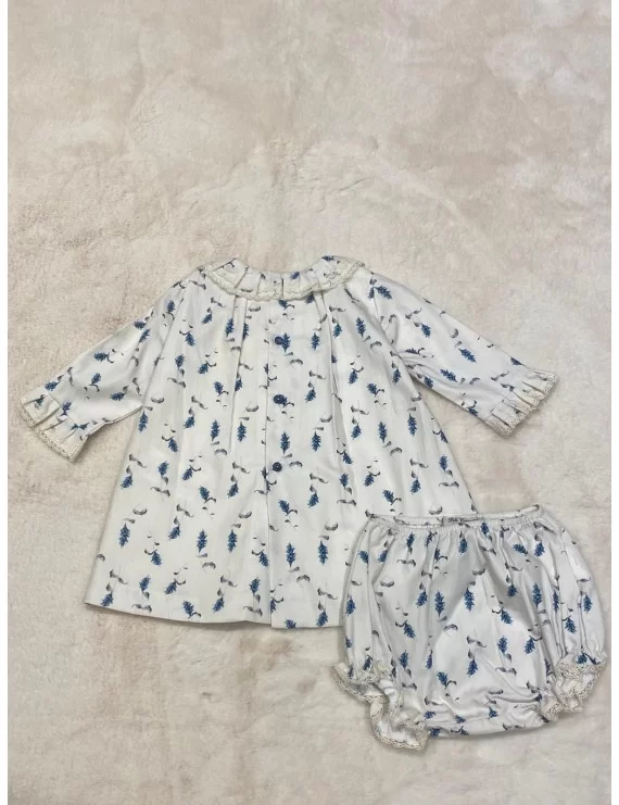 VESTIDO FLORIDO COM CUECA