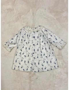 VESTIDO FLORIDO COM CUECA