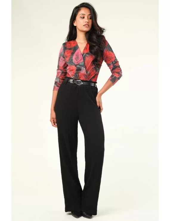 BODY MULTICOLOR COM BRILHO