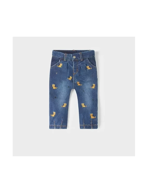 CALÇA DE GANGA COM TIGRES