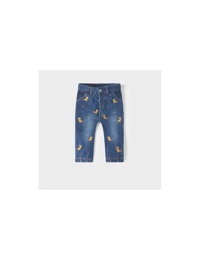 CALÇA DE GANGA COM TIGRES