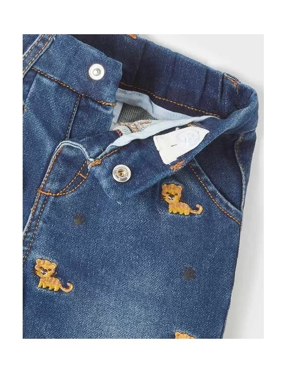 CALÇA DE GANGA COM TIGRES