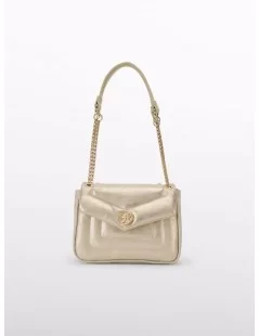 BOLSA ACOLCHOADA DOURADA