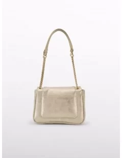 BOLSA ACOLCHOADA DOURADA