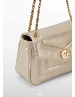 BOLSA ACOLCHOADA DOURADA