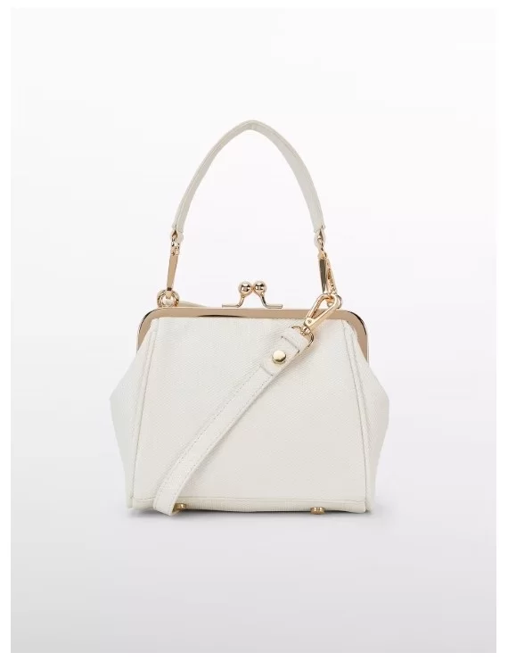 BOLSA TEXTURADA COM LAÇO