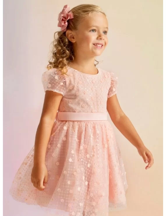 VESTIDO COM FLORES