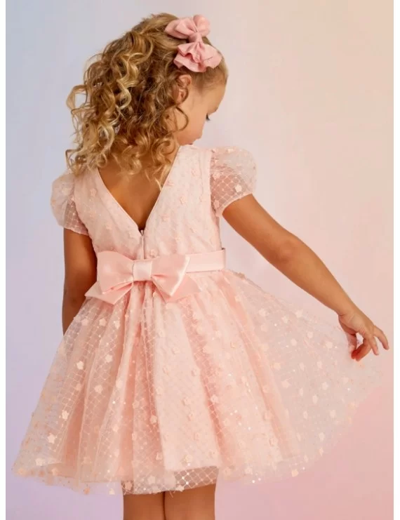 VESTIDO COM FLORES