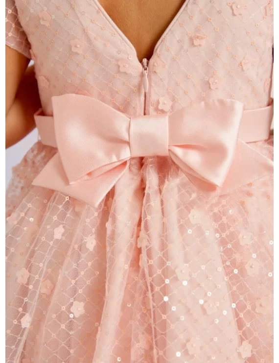 VESTIDO COM FLORES