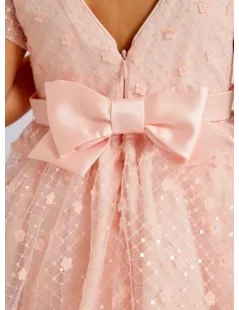 VESTIDO COM FLORES