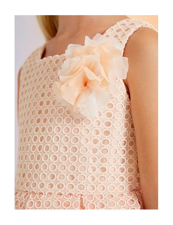 VESTIDO COM FLOR
