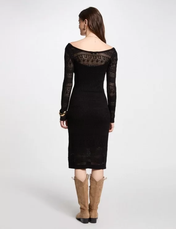 VESTIDO DE MALHA LONGO