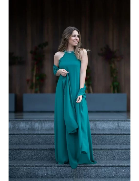 VESTIDO DE CERIMÓNIA COMPRIDO