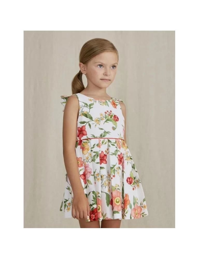 VESTIDO COM FLORES