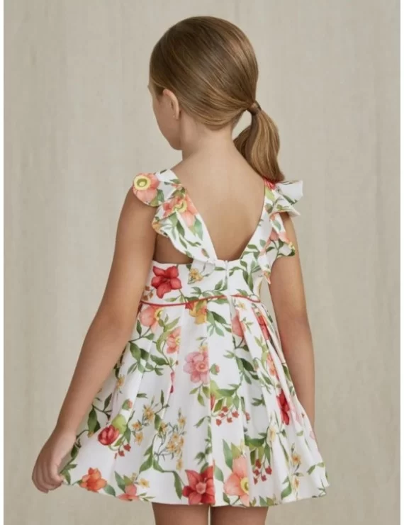 VESTIDO COM FLORES