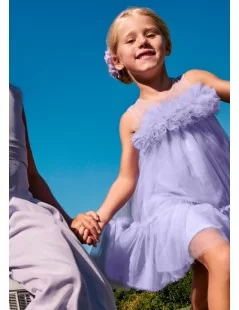 VESTIDO DE TULE VOLUMOSO