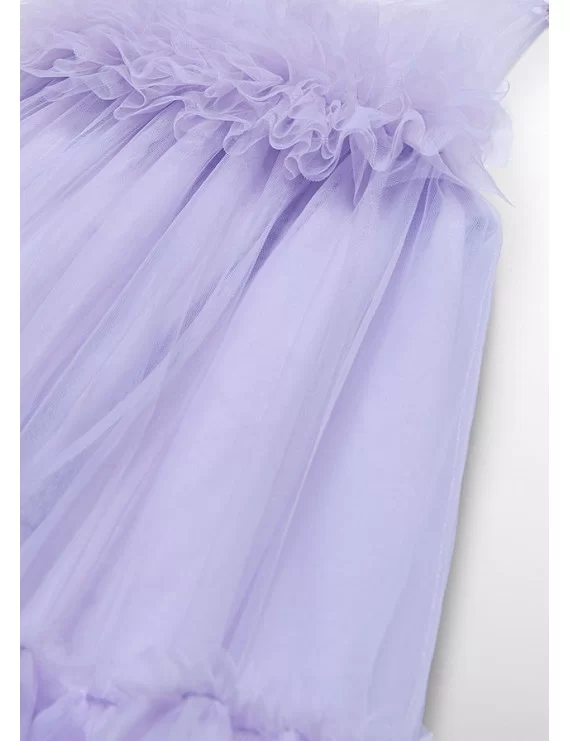 VESTIDO DE TULE VOLUMOSO