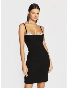 VESTIDO CURTO COM BRILHOS