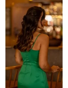VESTIDO MIDI DE ALÇAS