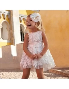 VESTIDO DE TULE COM LAÇO