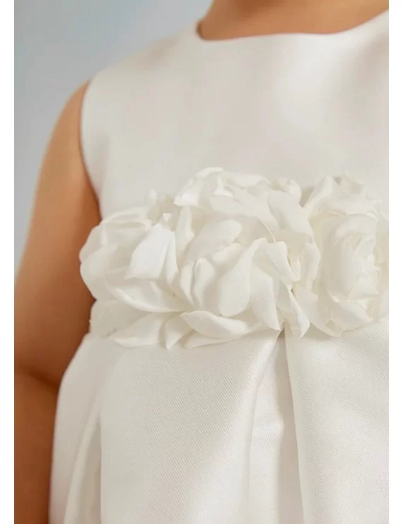 VESTIDO COM FLORES