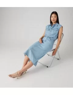 VESTIDO DE GANGA