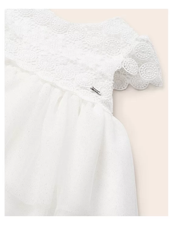 VESTIDO COM BORDADO E BRILHO