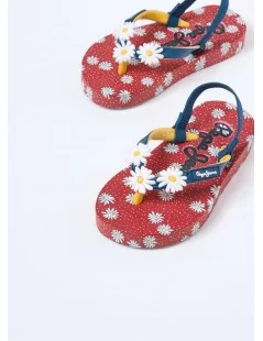 SANDALIAS COM FLORES