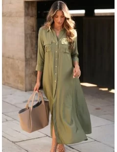 VESTIDO ESTILO CAMISEIRO