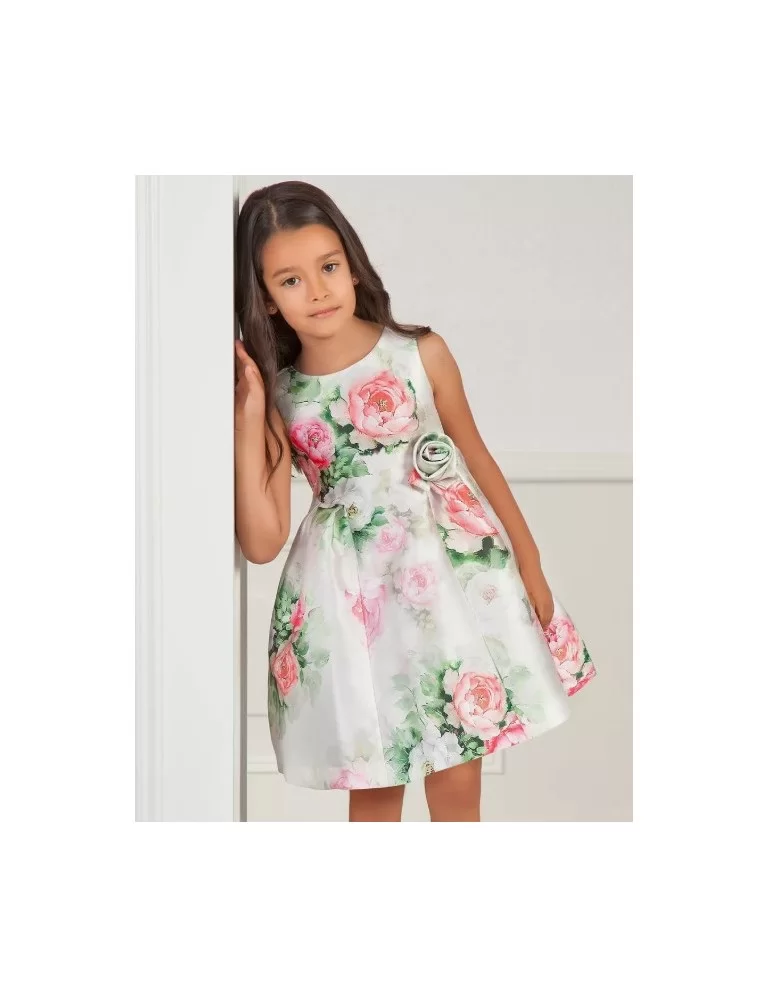 VESTIDO COM FLOR